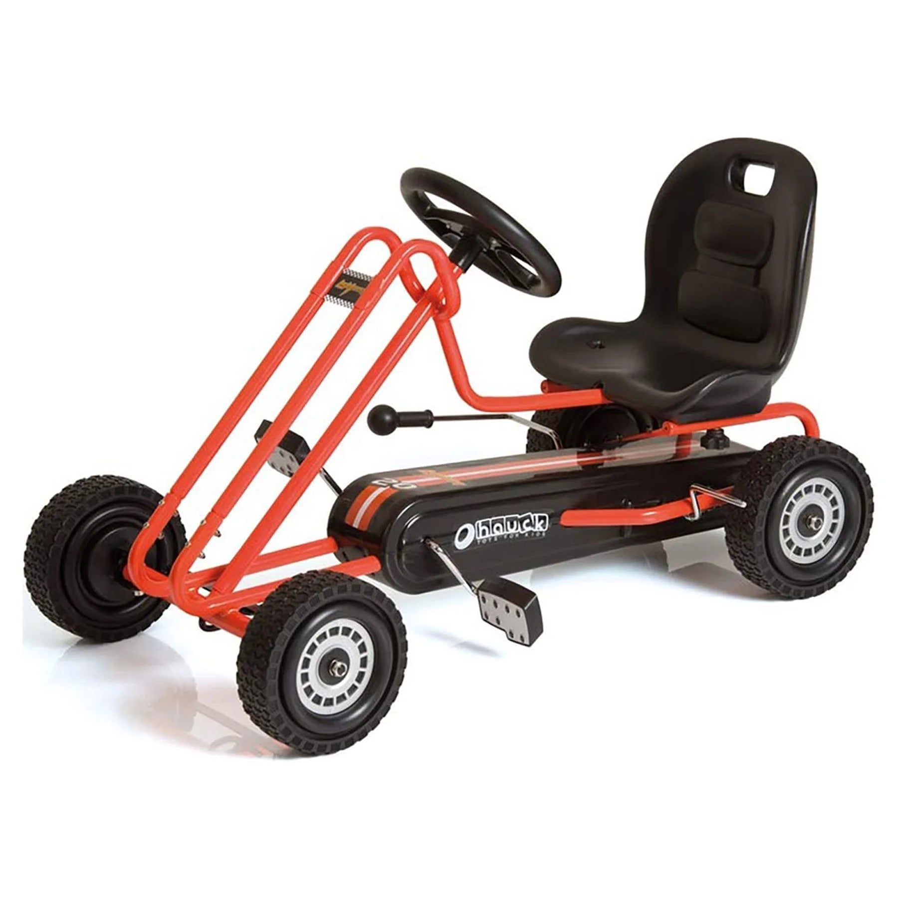Lightning Pedal Go Kart Ride-on Toy with Adjustable Seat N2086