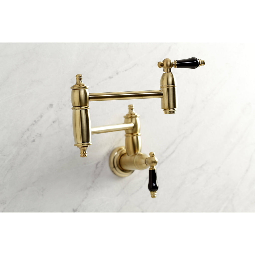 Brushed Nickel Wall Mount Pot Filler E12472