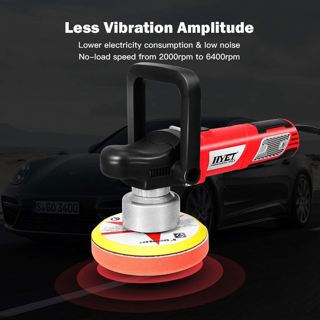Random Orbital Polisher Dual-Action Sander Buffer Kit (6 inch) V105