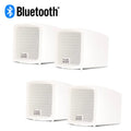 Bluetooth Indoor Mountable Powered White 4 Speaker Pack B87204