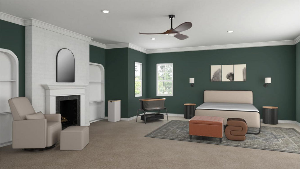 Faux Leather Storage Ottoman Bench with Wood Legs V208