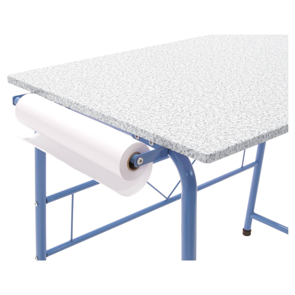2pc Canvas Art Center & Bench Blue/Gray R331