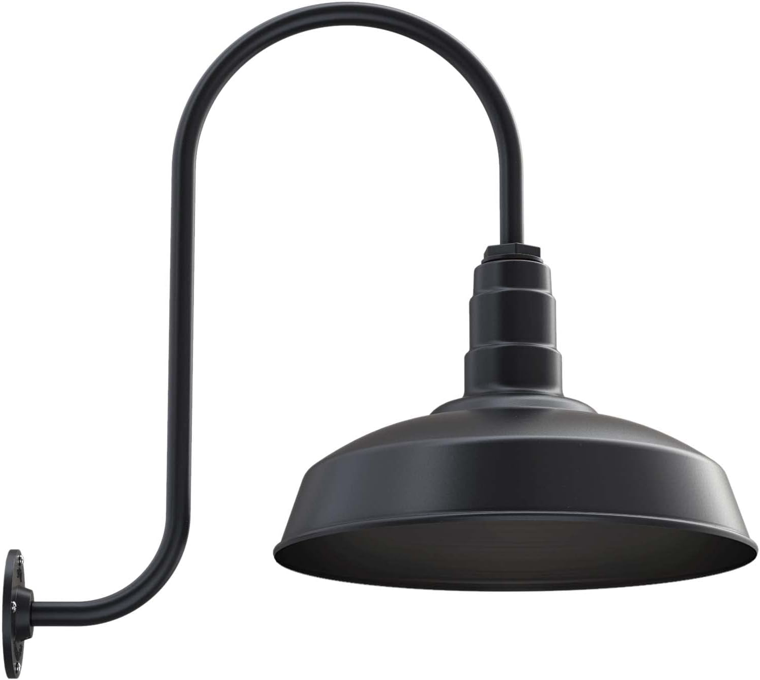 Matte Black Outdoor Barn Light T511339