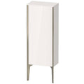 White High Gloss Semi-tall Cabinet D190