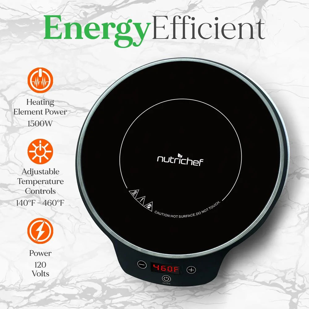 Portable Single Burner Cooktop with Digital Display N165