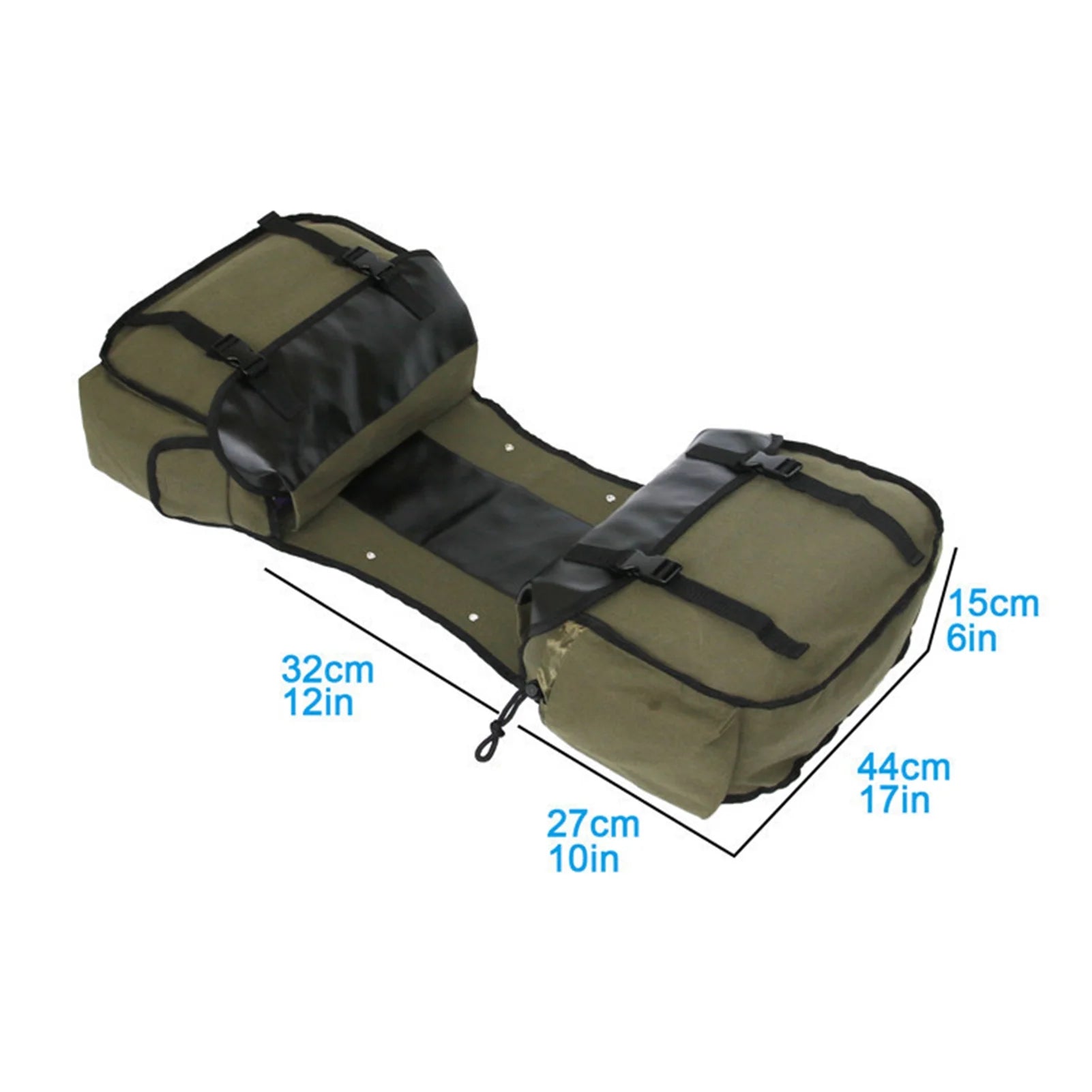 Canvas Waterproof Motorbike Saddle Bag A967859