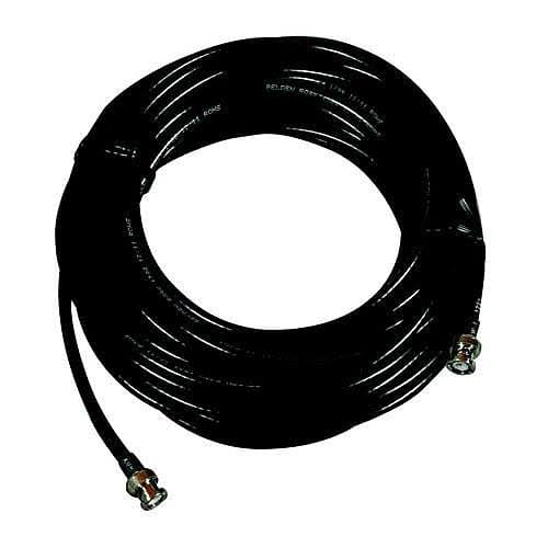 BNC-to-BNC Remote Antenna Extension Cable, Black, 50 ft T2420