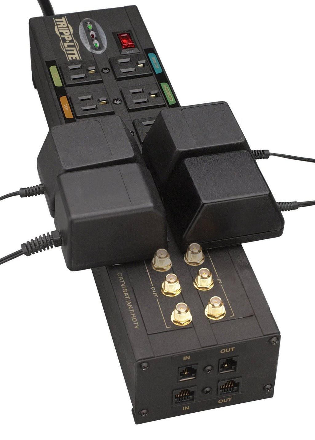 10 Outlet Isobar Surge Protector F27430