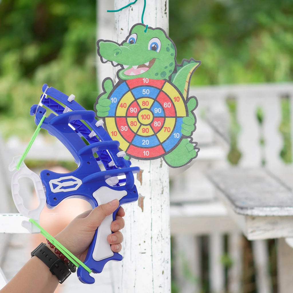 Dart Game Kids Board Ball Set Toys Catch Dinosaur Paddle Toss Throw Children Safety Party Shooting Sports Indoor P439145