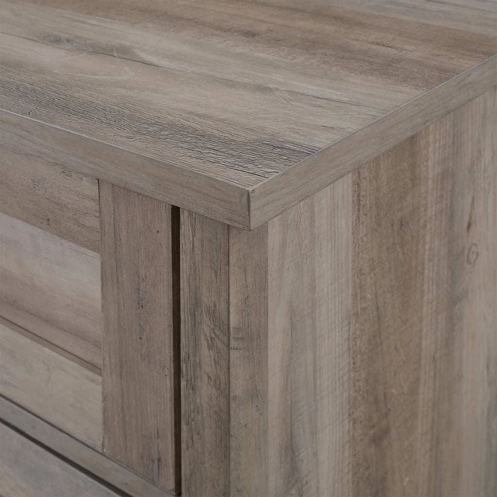 Grey Wash 4 Door TV Stand Q86337