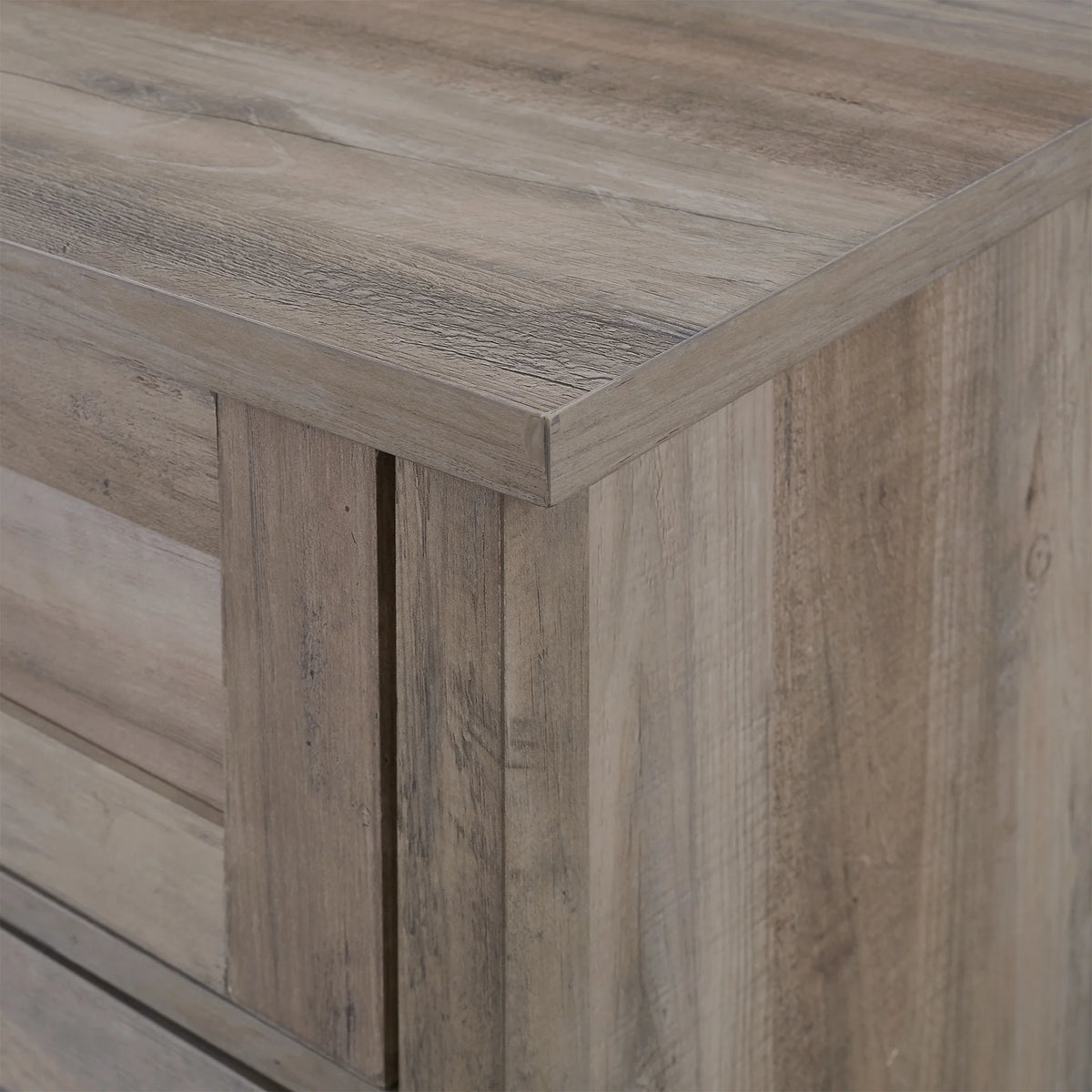 Grey Wash 4 Door TV Stand Q86337