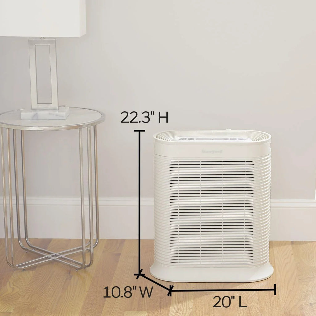 HEPA Air Purifier for Extra Large Rooms, Cleans Up To 2250 Sq Ft in 1 Hour, White Z390
