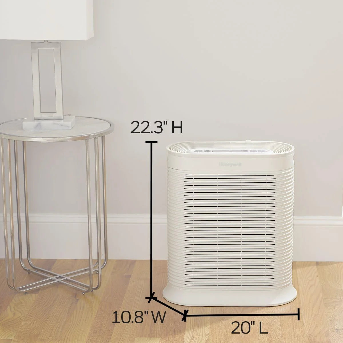 HEPA Air Purifier for Extra Large Rooms, Cleans Up To 2250 Sq Ft in 1 Hour, White Z390