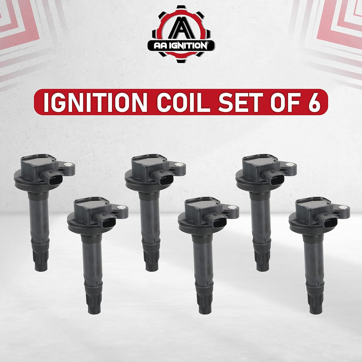 Ignition Coil Pack Set of 6 E9410