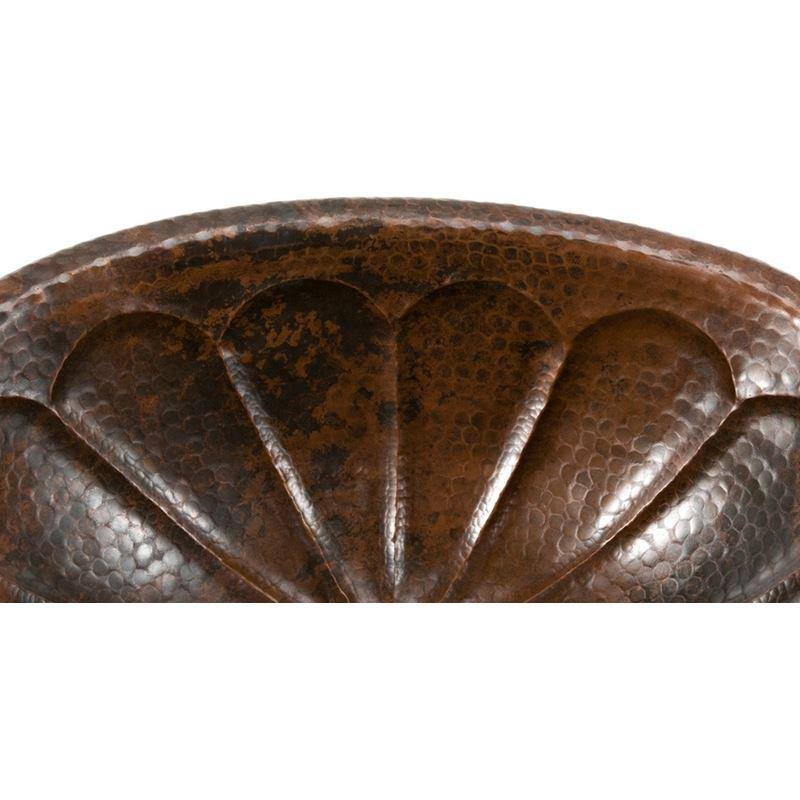 Hammered Copper Sink H102