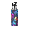20 oz Insulated Stainless Steel Water Bottle with Straw Lid Y680331