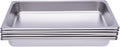 6 PCS Stainless Steel Steam Table Pans B51193