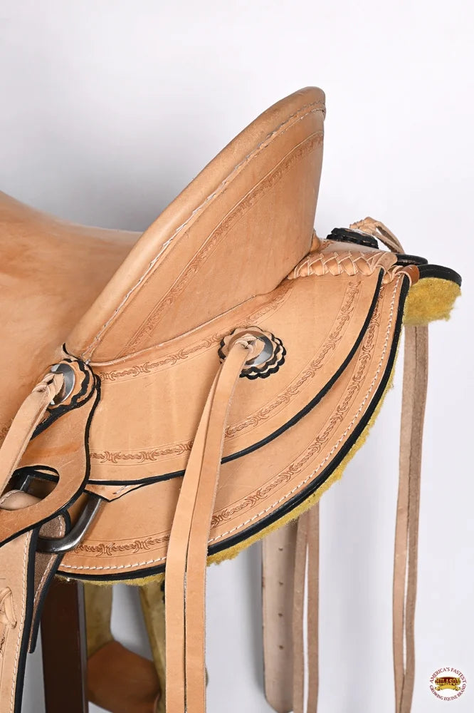 Tan Western Roping Trail Saddle E5117