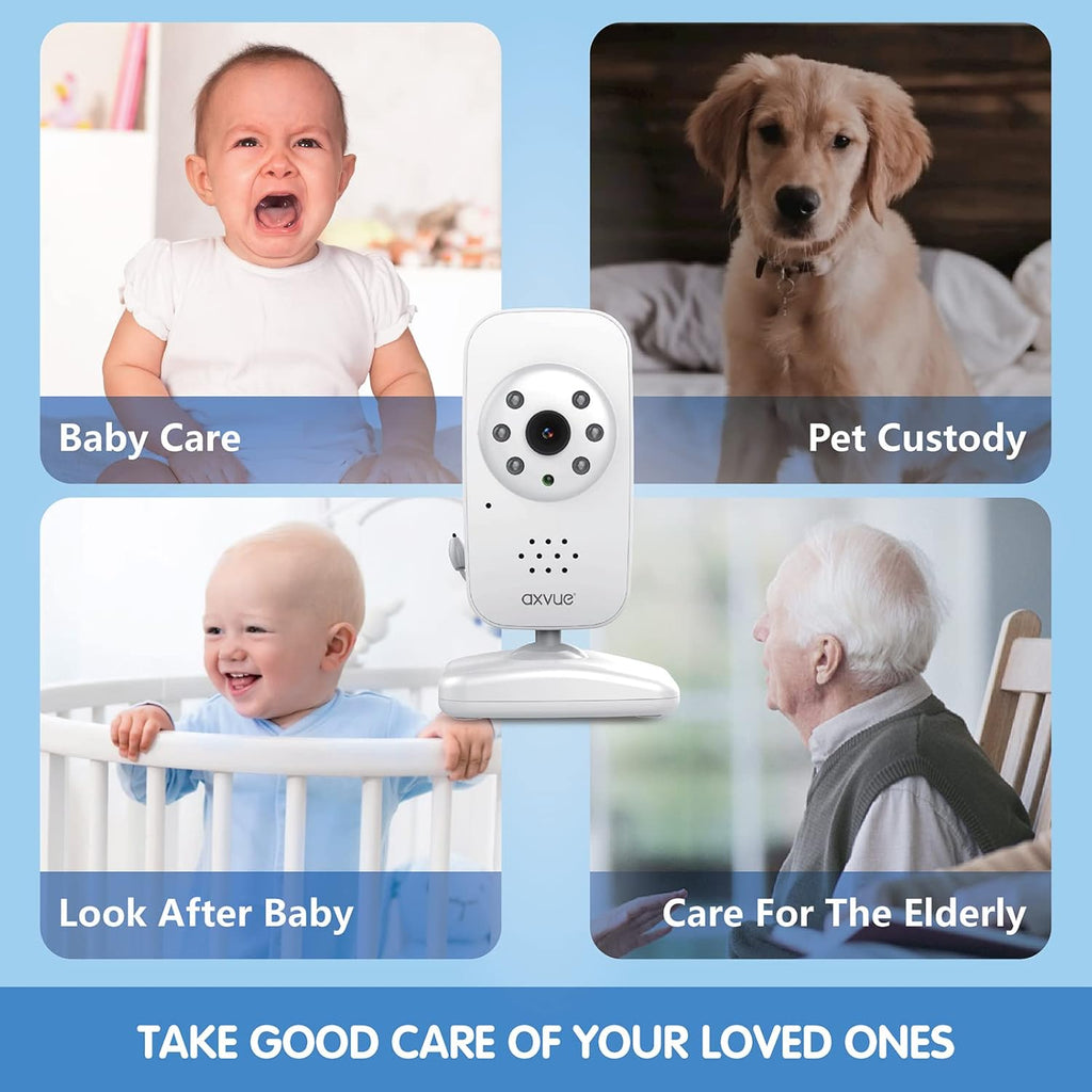 Video Baby Monitor with 2 Cameras C95591
