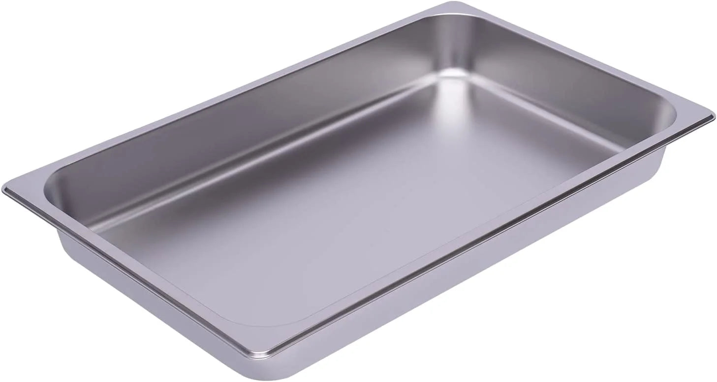 6 PCS Stainless Steel Steam Table Pans B51193