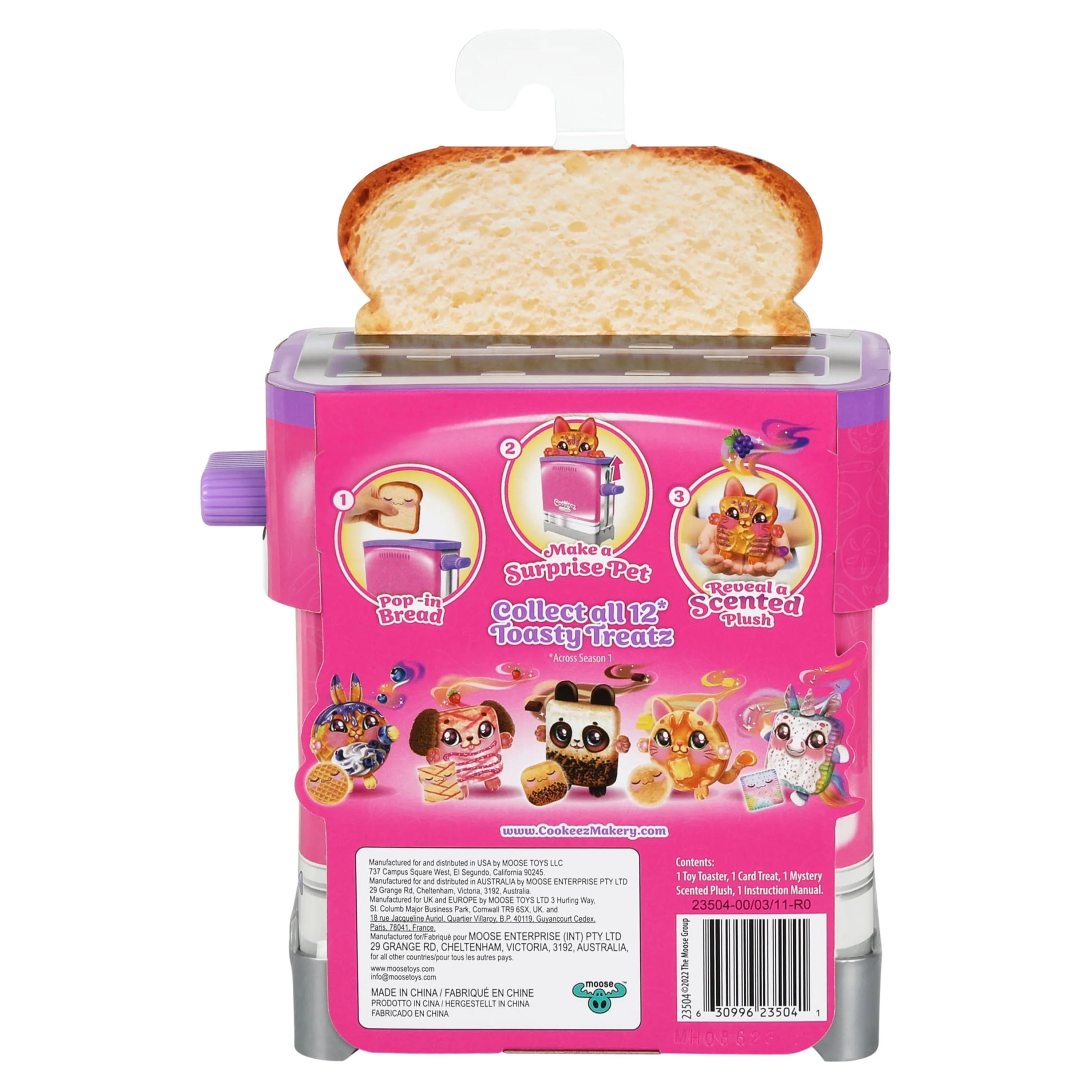 Scented Plush Toaster, 2 pack S553
