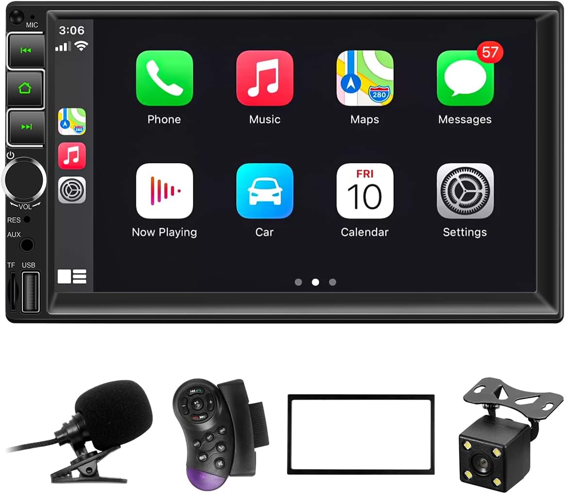 7 inch Touchscreen Car Stereo with Bluetooth, Rear View Camera A819