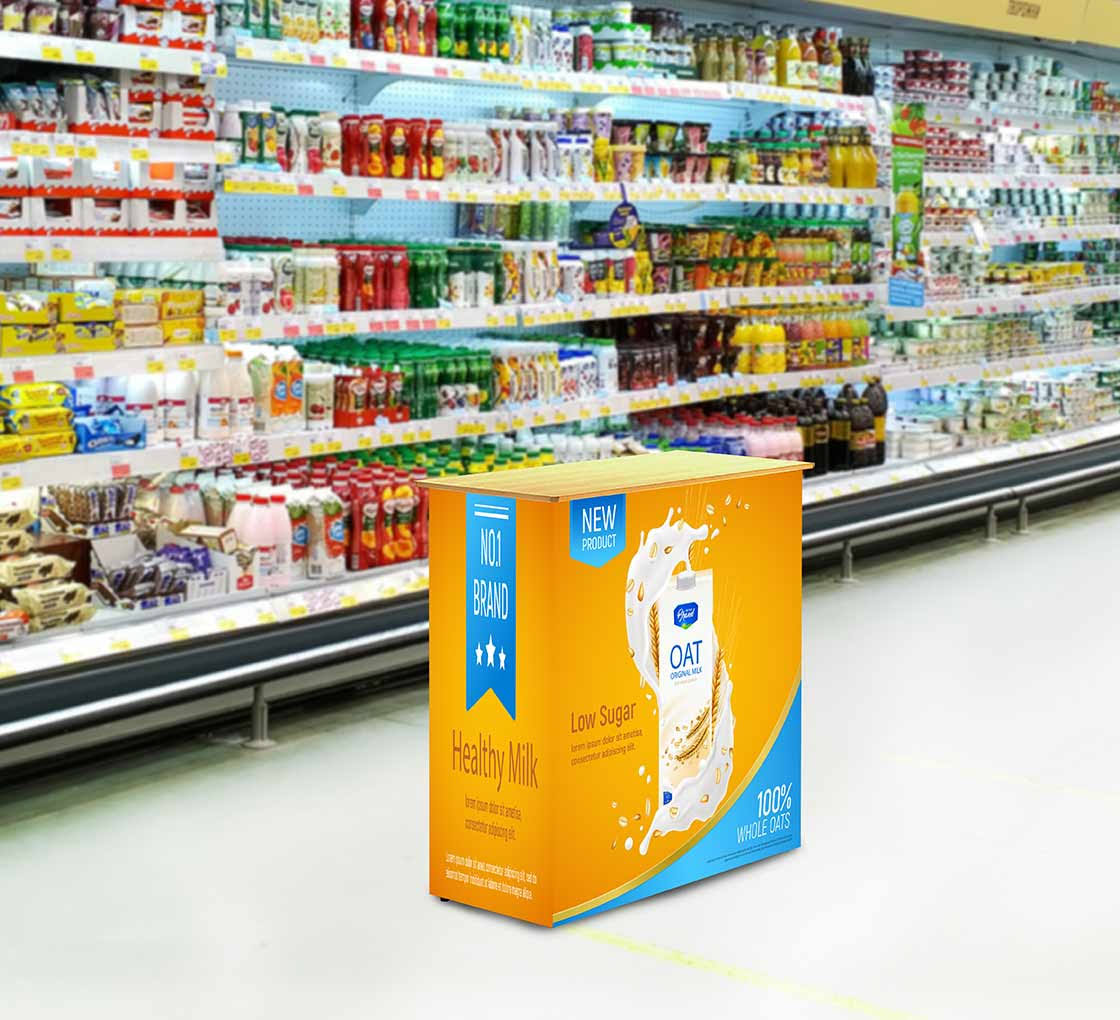 Pop Up Counter Display Q429