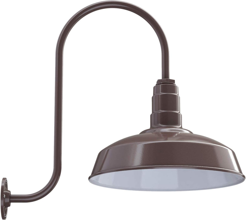 Matte Black Outdoor Barn Light T511339