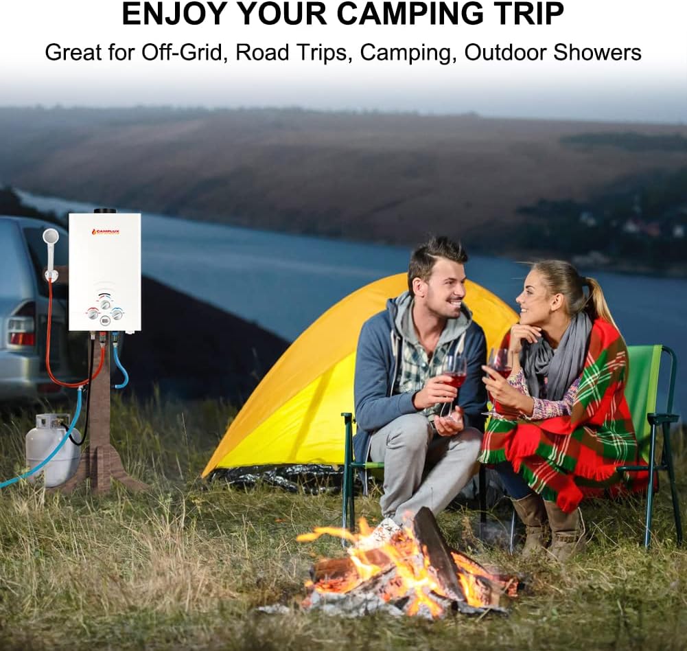 Outdoor Portable Propane Instant Tankless Water Heater 2.11 GPM P939