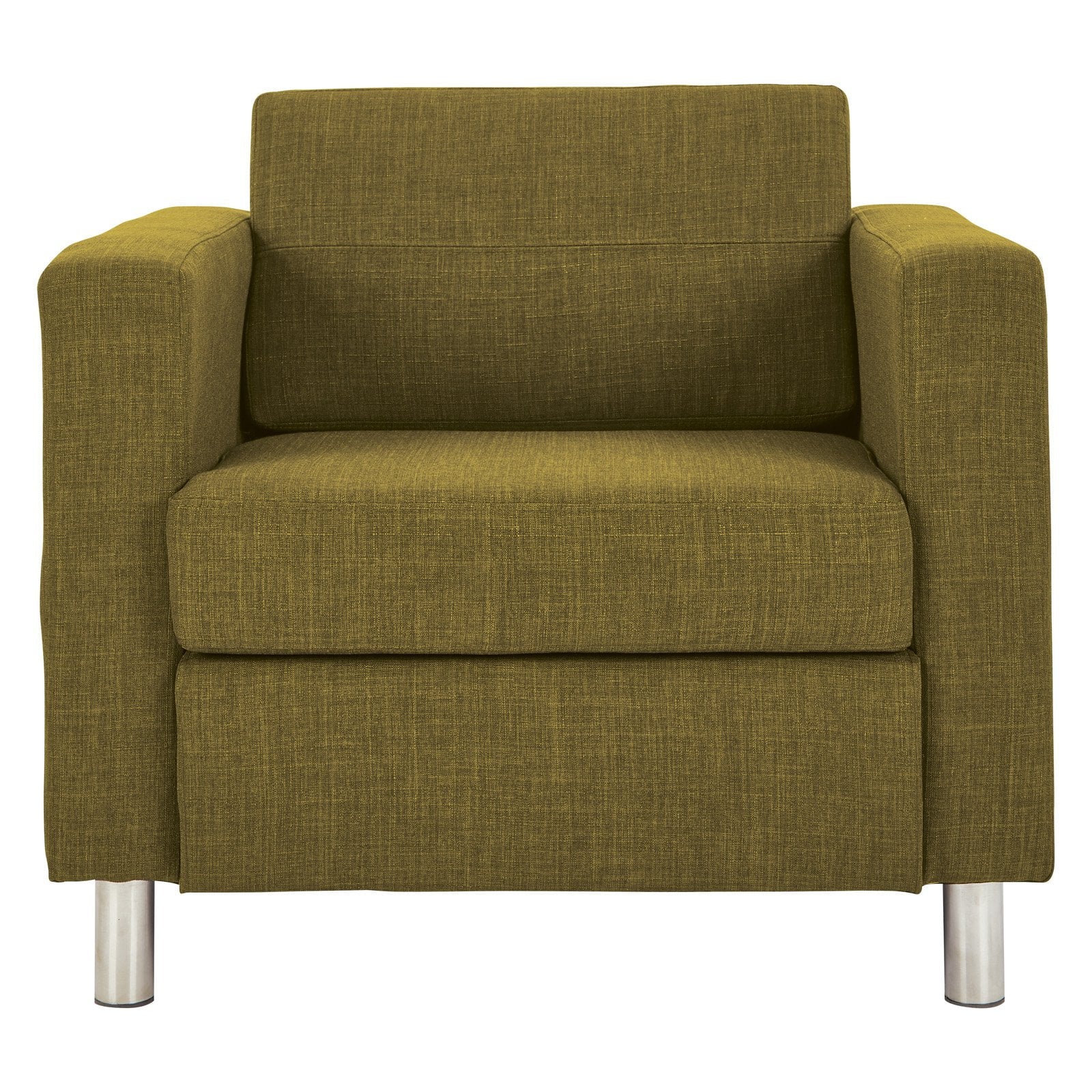 Tangerine Fabric Armchair O176