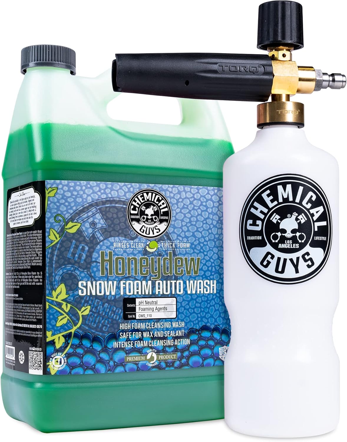 Foam Cannon and Hybrid V7 Auto Wash, 1 Gal I881