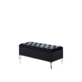Tufted Bench with Storage P76225