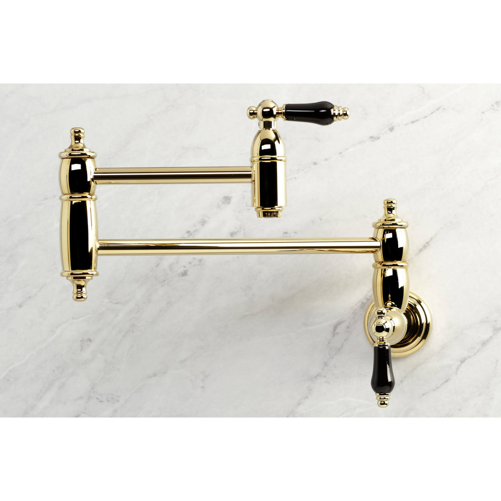 Brushed Nickel Wall Mount Pot Filler E12472