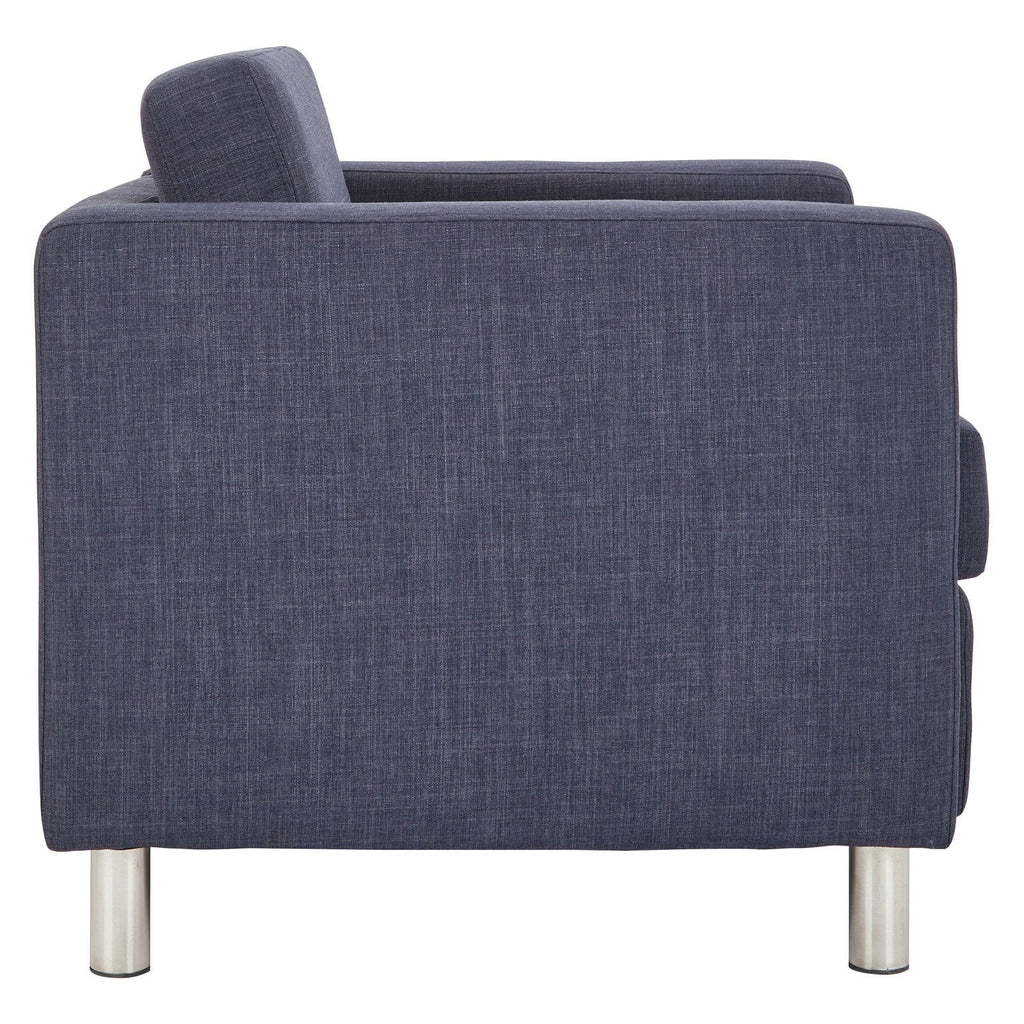 Tangerine Fabric Armchair O176