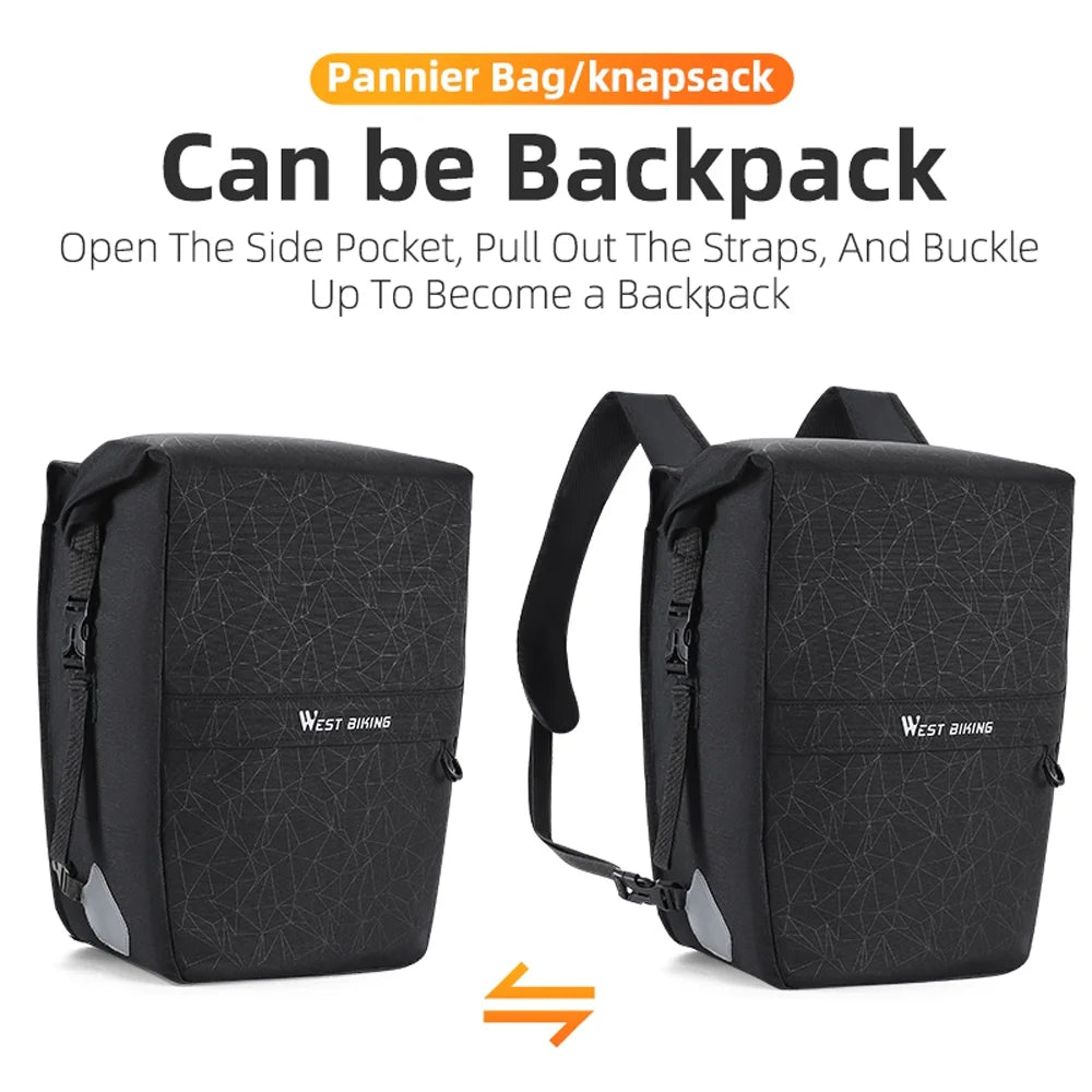 Expandable Bike Rear Seats Bag Cycling Bag E908