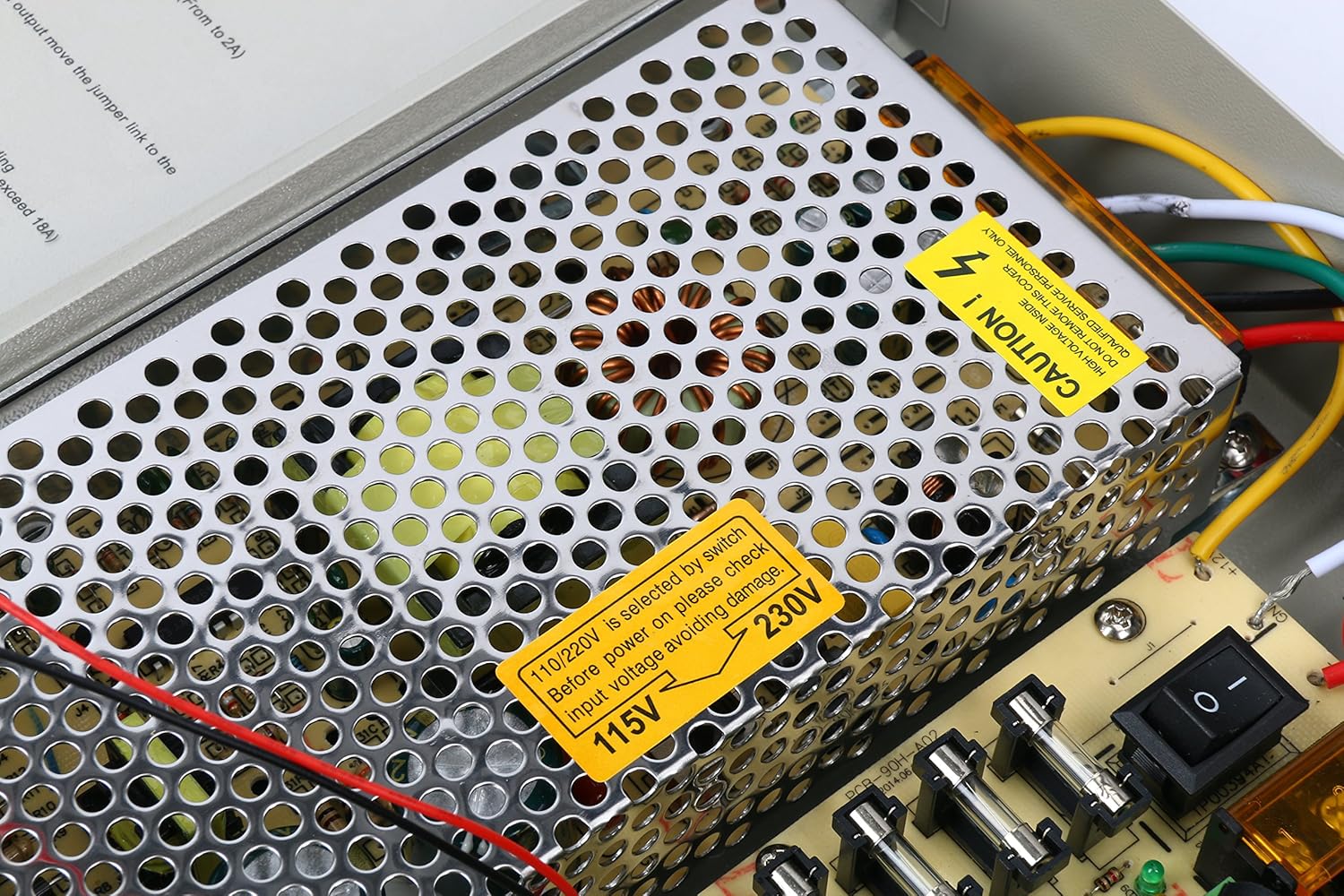 9 Channel CCTV Power Supply Box DC 12V 10A Pack of 2 H966