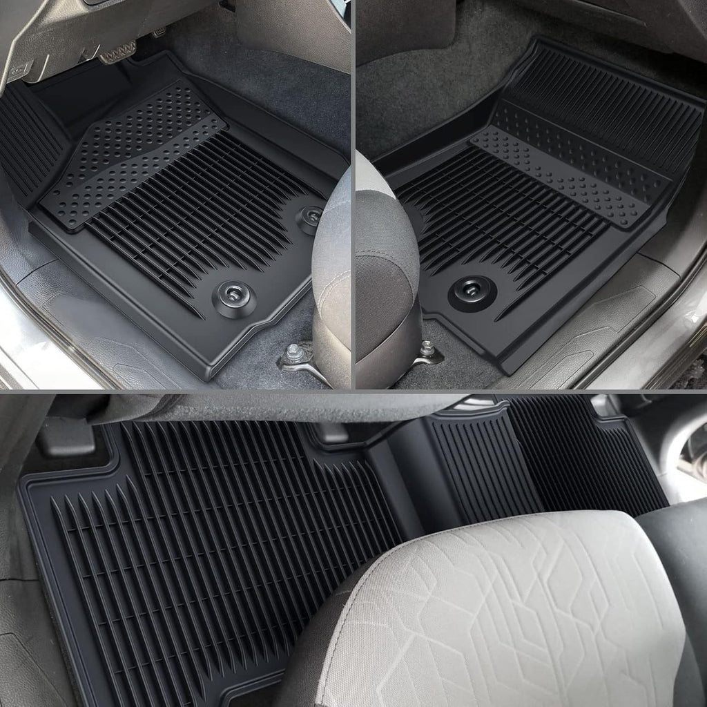 Black TPE Rubber Floor Mats Y51951