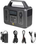 Portable Power Station 300W / 600W Peak Lithium Battery 280Wh 110V AC Pure Sine Wave W4010