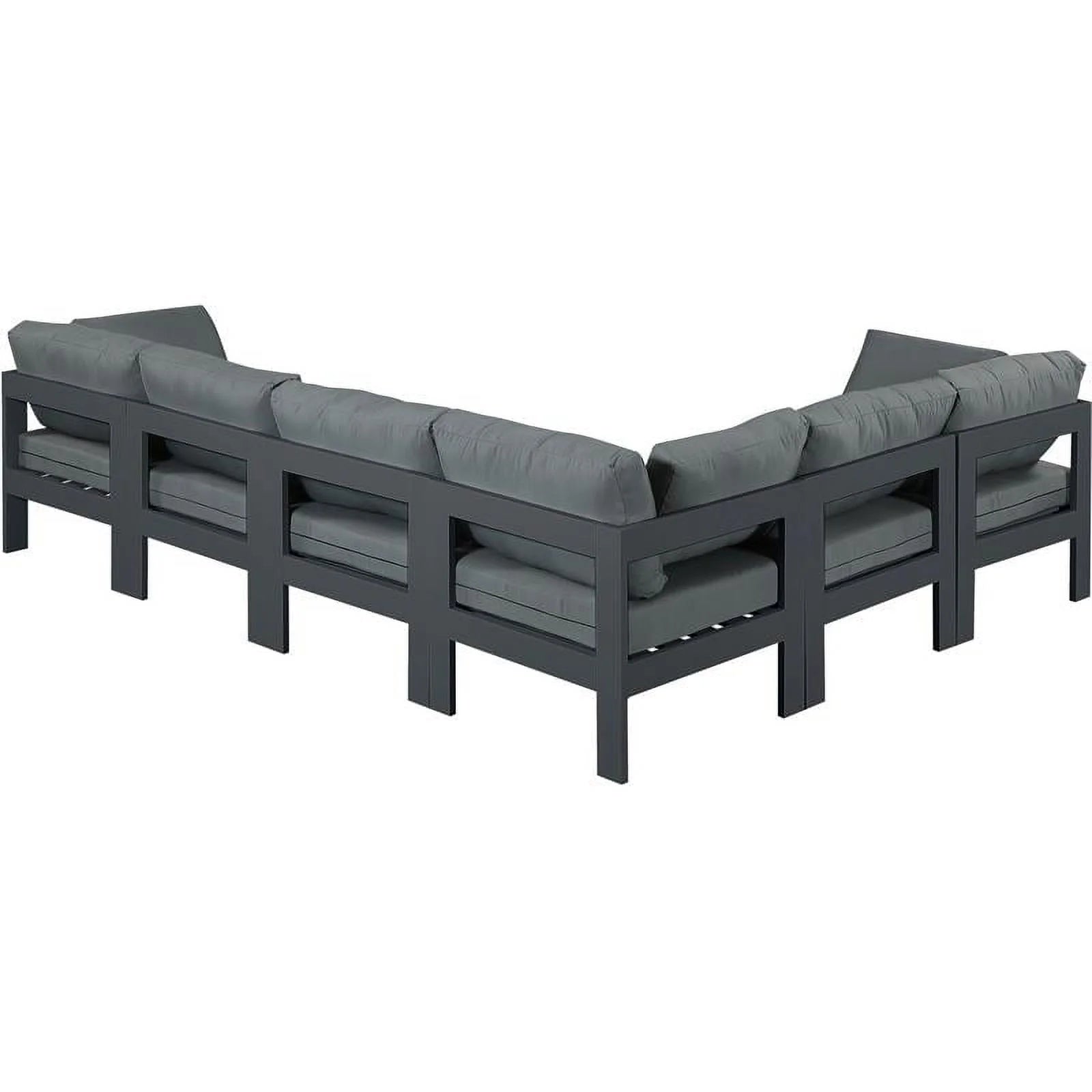 Grey Outdoor Patio Modular Sectional G337445