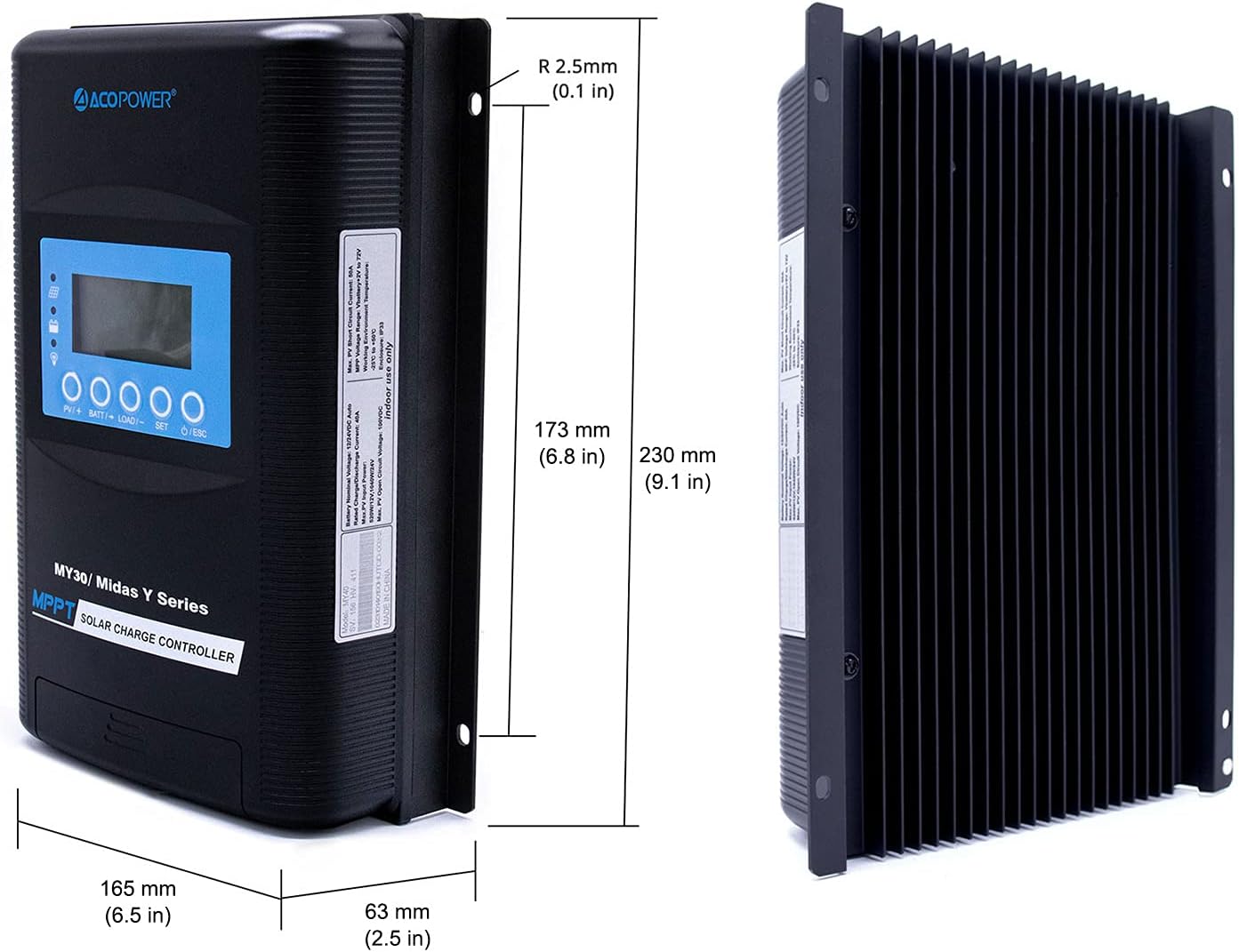 200W 12/24V Polycrystalline Off-Grid Solar Panel Kit with 2PCs 100W Rigid Solar Panels and 30A MPPT Controller Q17269