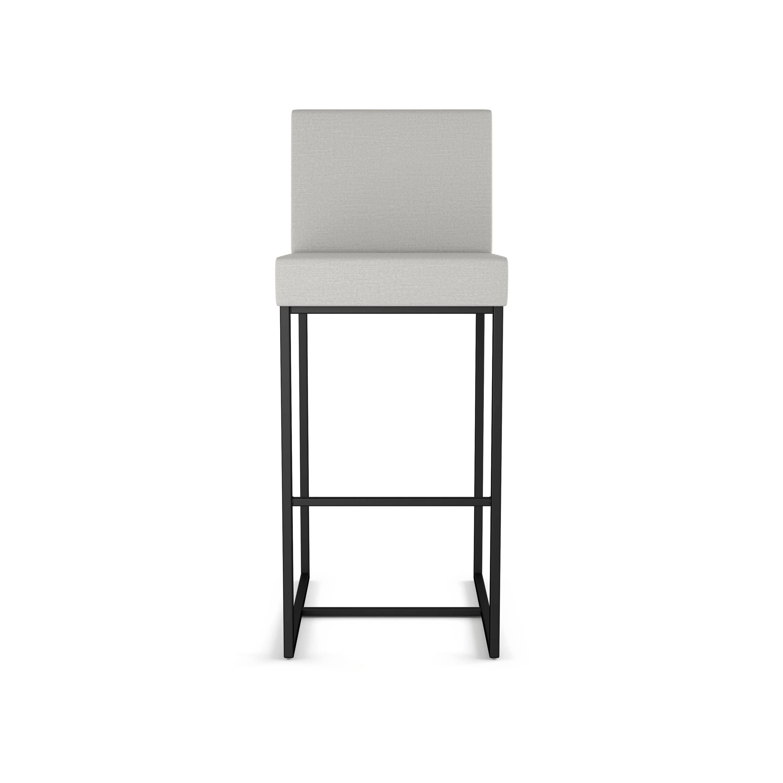 Polyester Swivel Counter Stool in Light Gray N80017