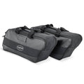 Black 19Ltr Side Case for Harley Road King A8543