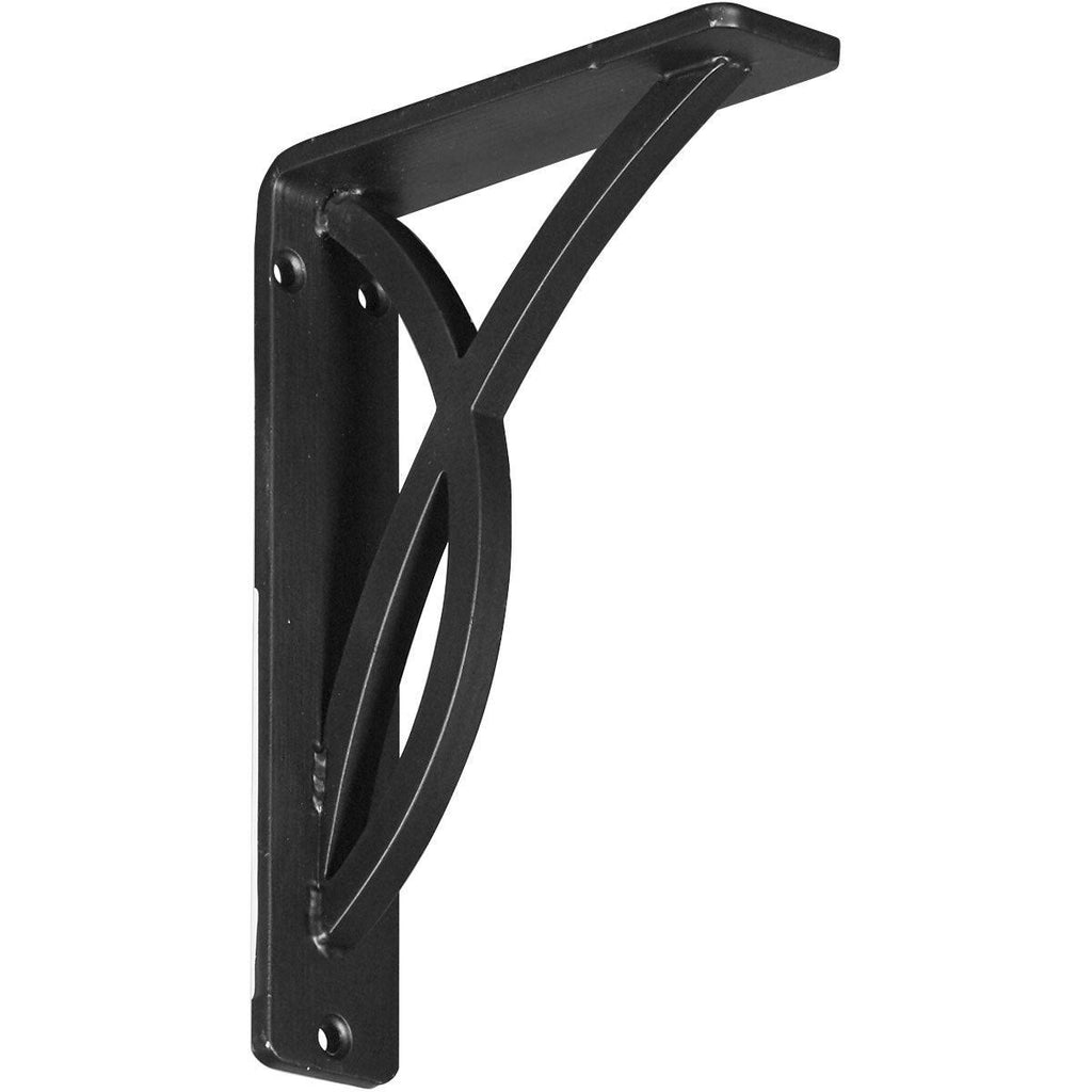 Antiqued Bronze Wrought Iron Bracket O4268