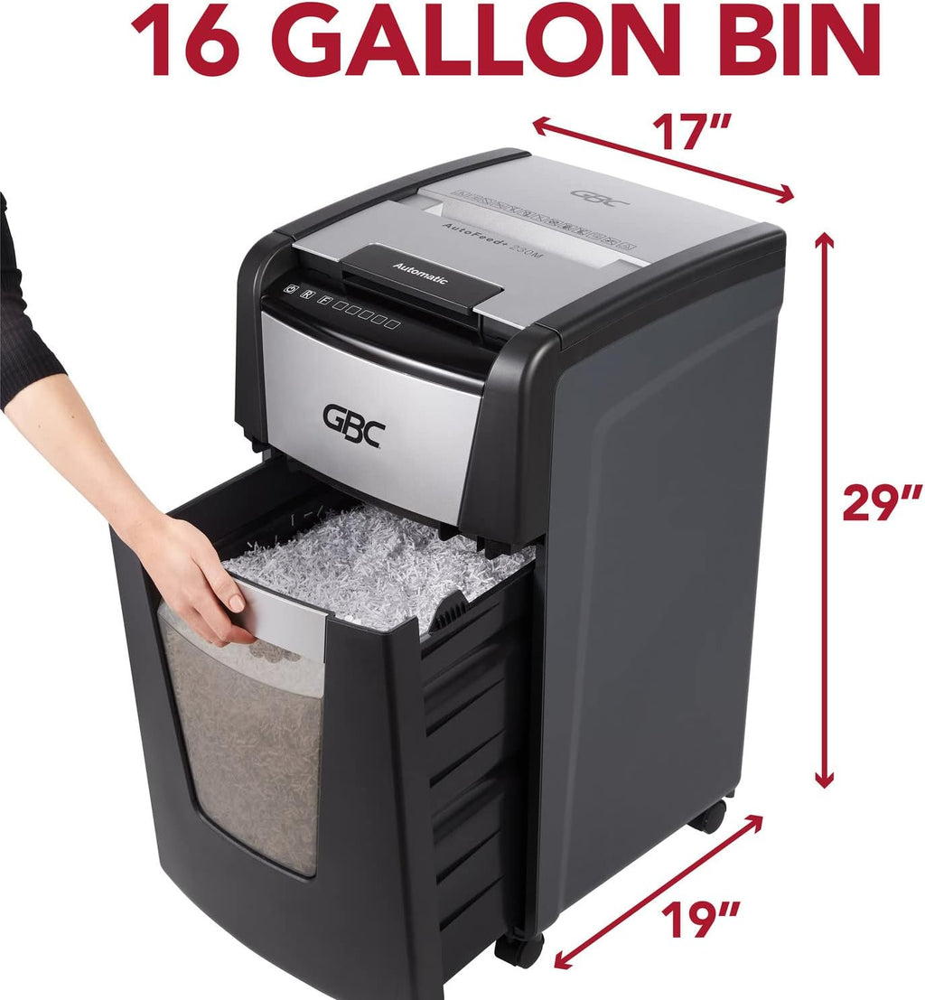300 Sheet Capacity Micro-Cut Paper Shredder O9455
