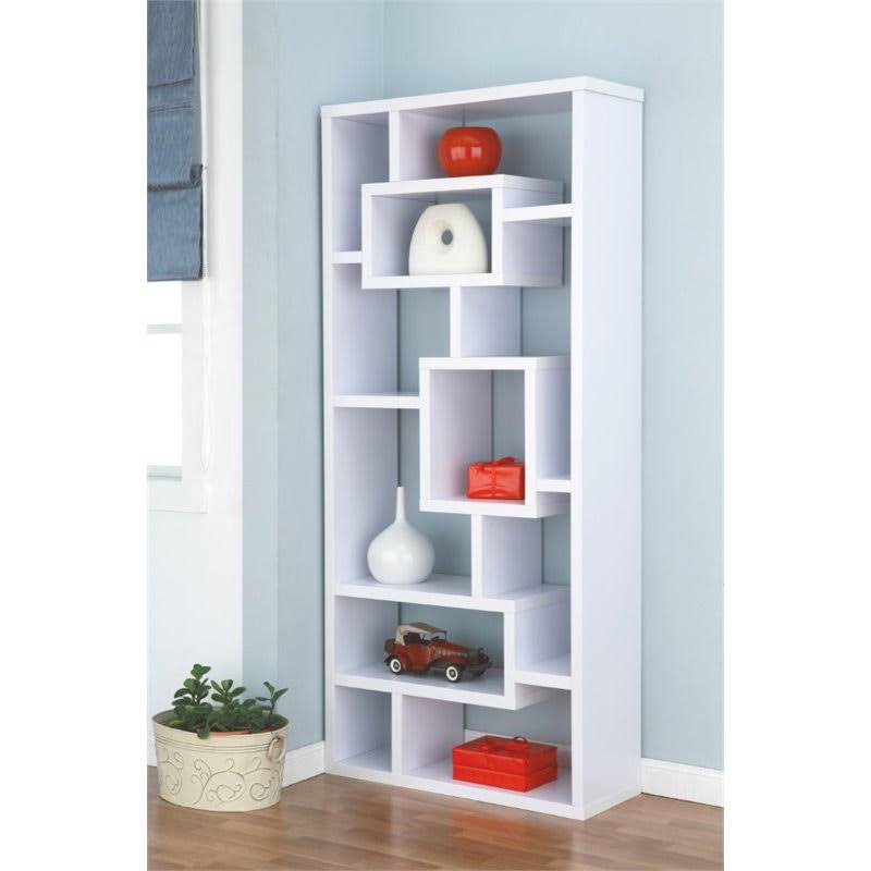 White Bookcase L4577