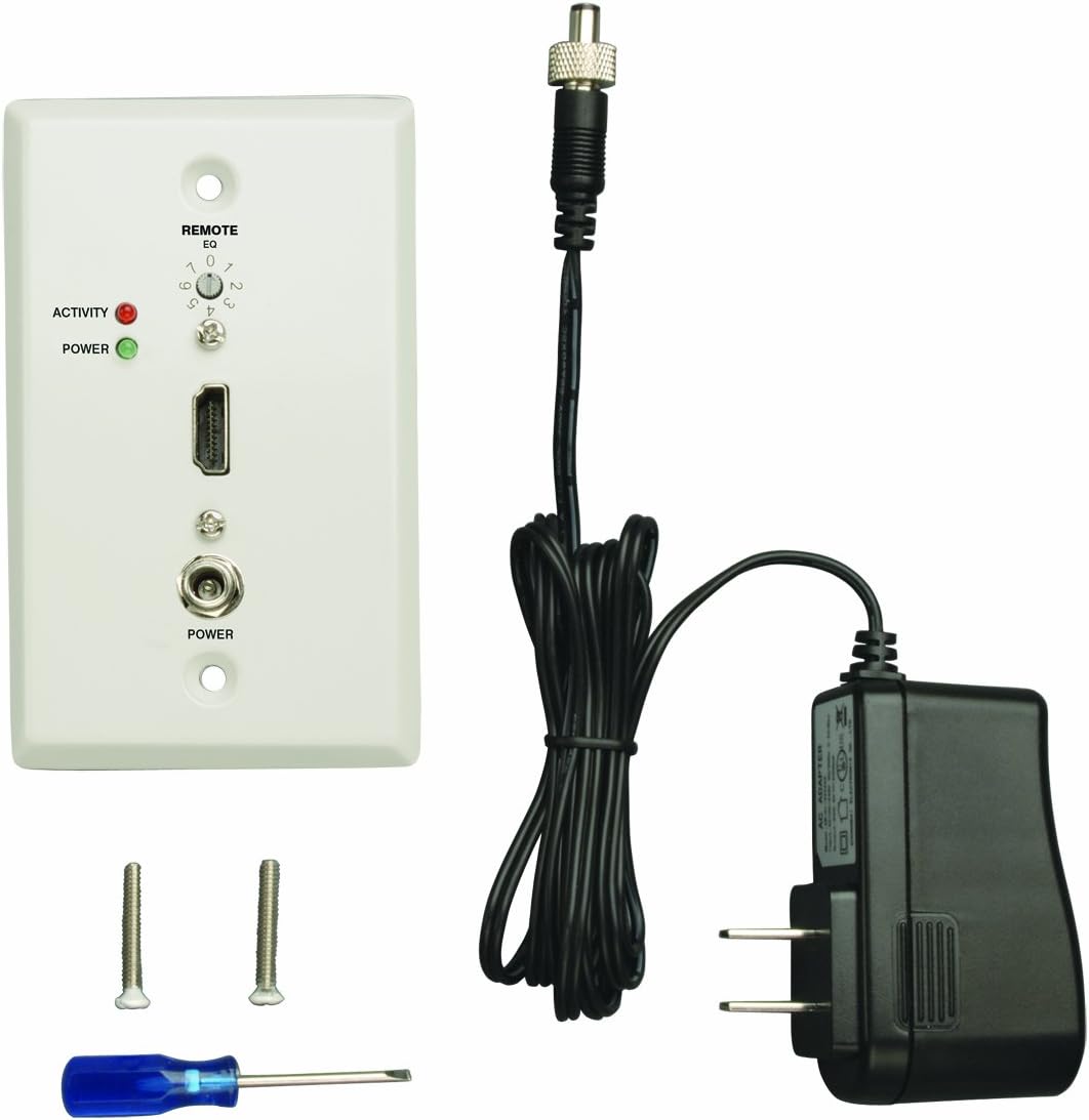4x4 HDMI Over Cat5 / Cat6 Matrix Splitter Switch, 1920x1200 1080p at 60Hz, Black O416