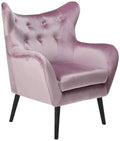 Light Lavender Velvet Arm Chair B272