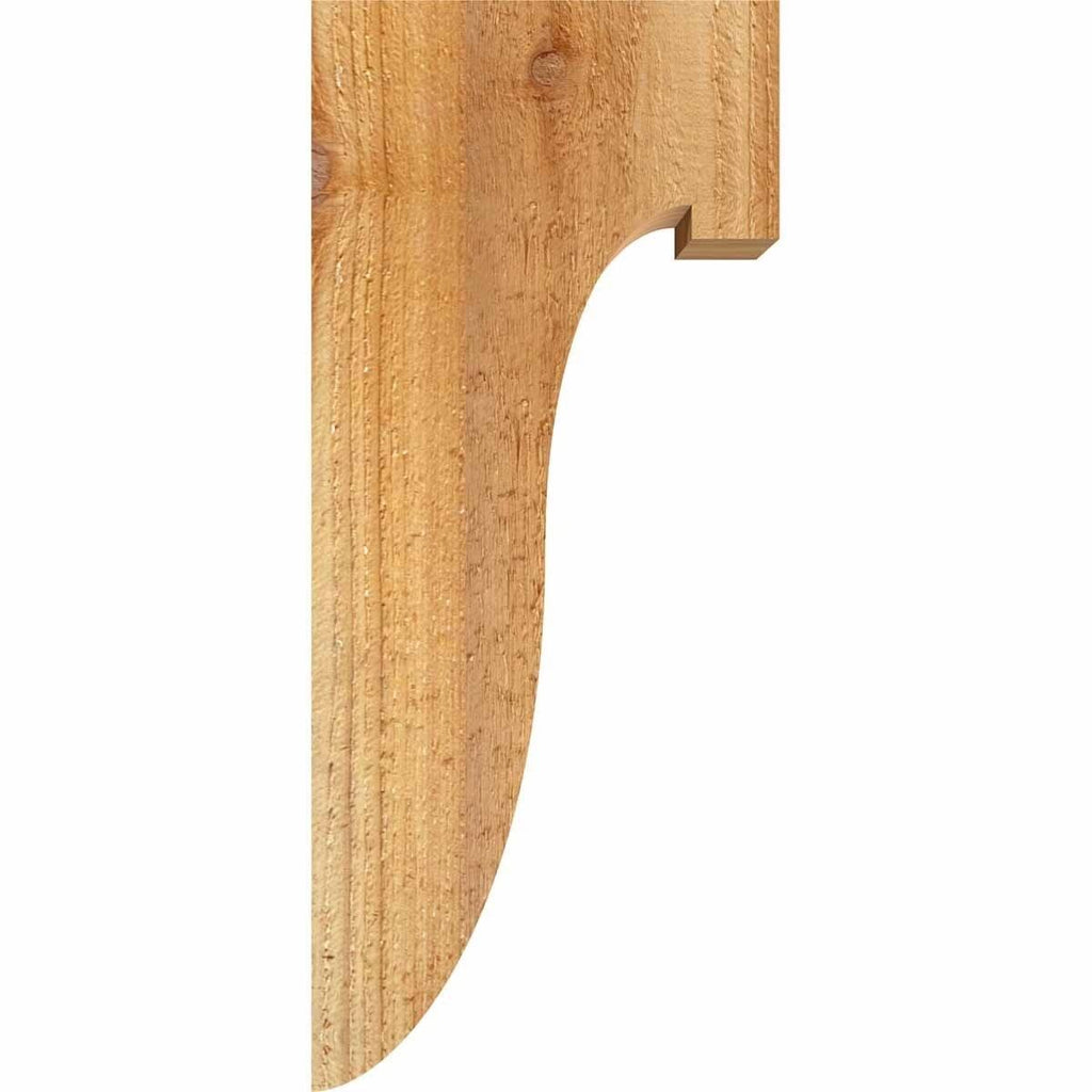 Rough Sawn Corbel, Western Red Cedar U24542