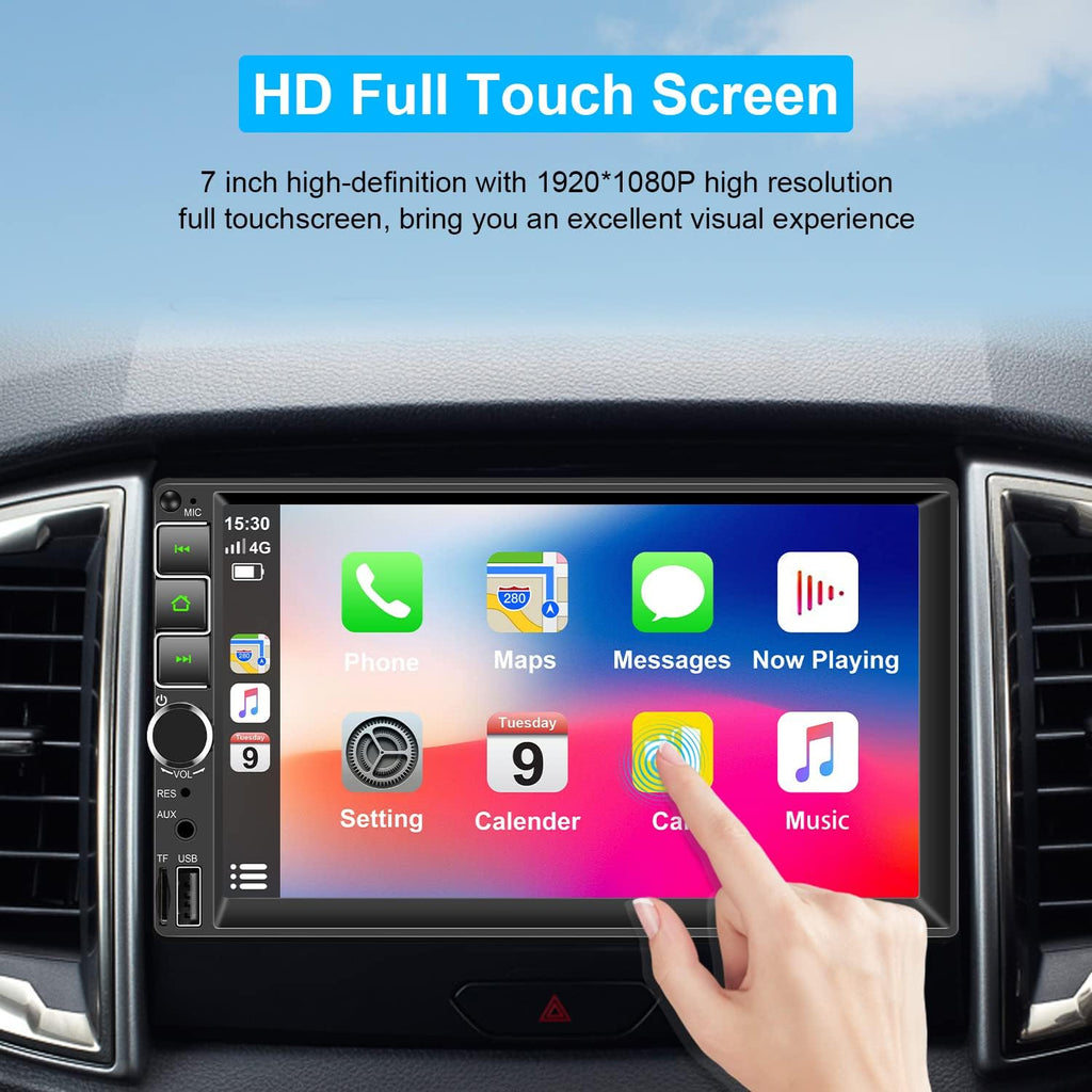 7 inch Touchscreen Car Stereo with Bluetooth, Rear View Camera A819