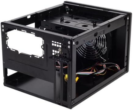 Black Mini-ITX Computer Case with 2x USB 3.0 Front Ports E460